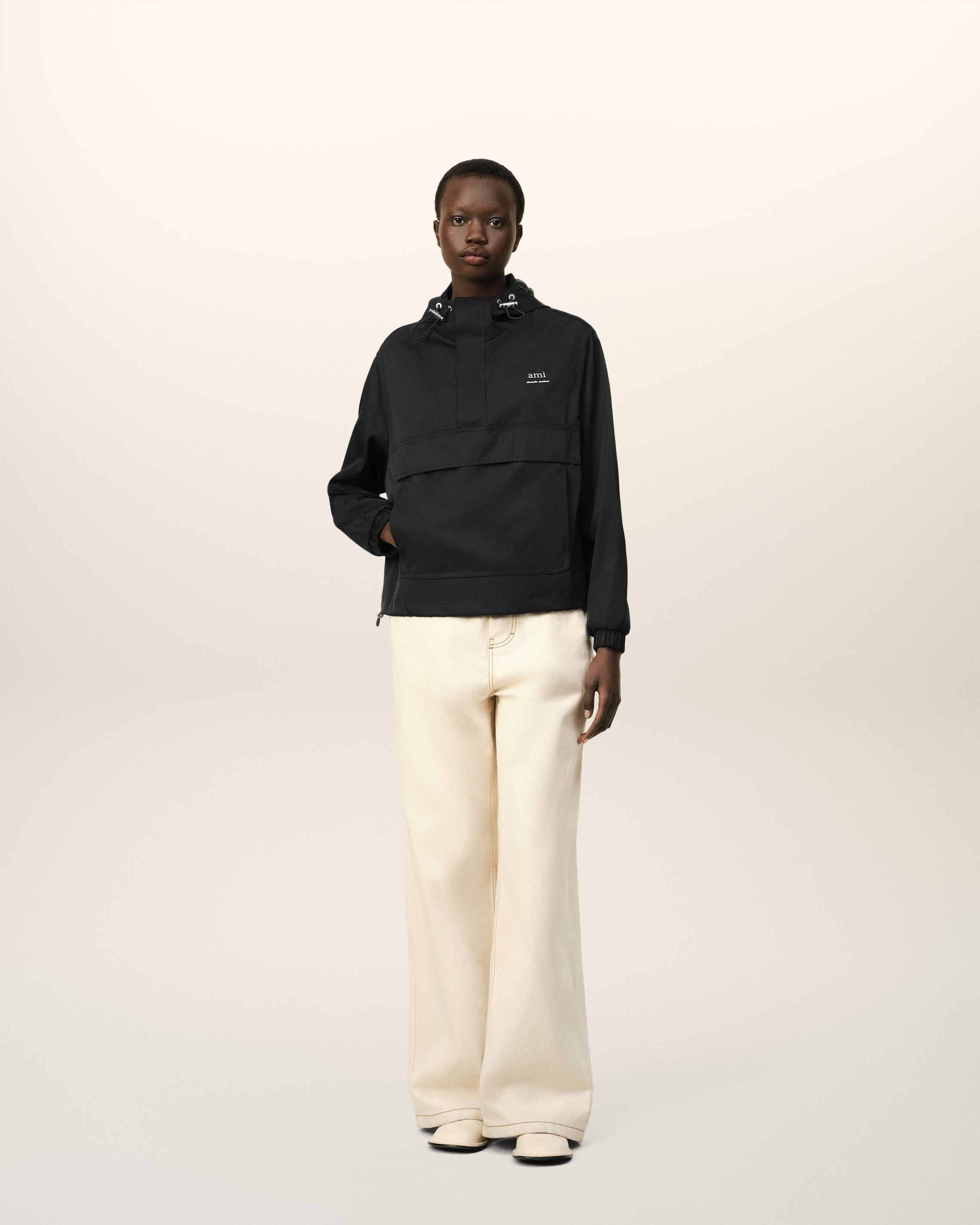 HOODED AMI ALEXANDRE MATTIUSSI WINDBREAKER - 4