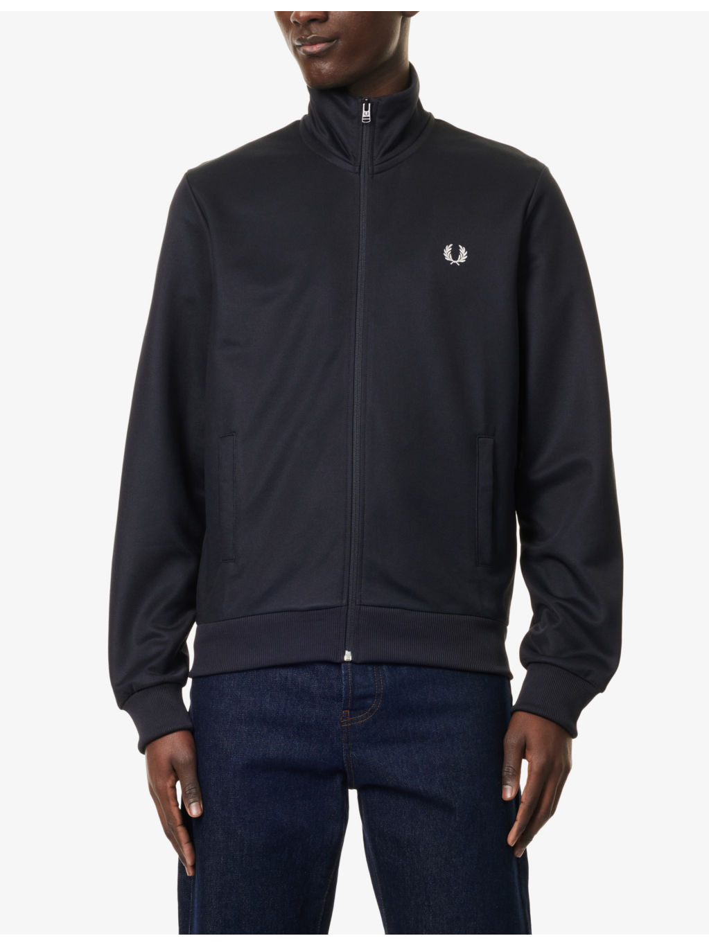 Brand-Embroidered Regular-Fit Woven Jacket - 3