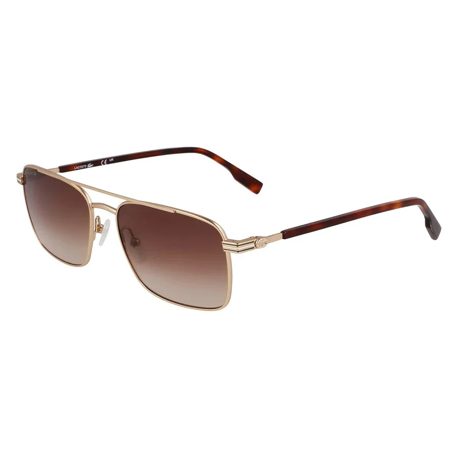 Lacoste Brown Gradient Navigator Men's Sunglasses L264S 710 58 - 1