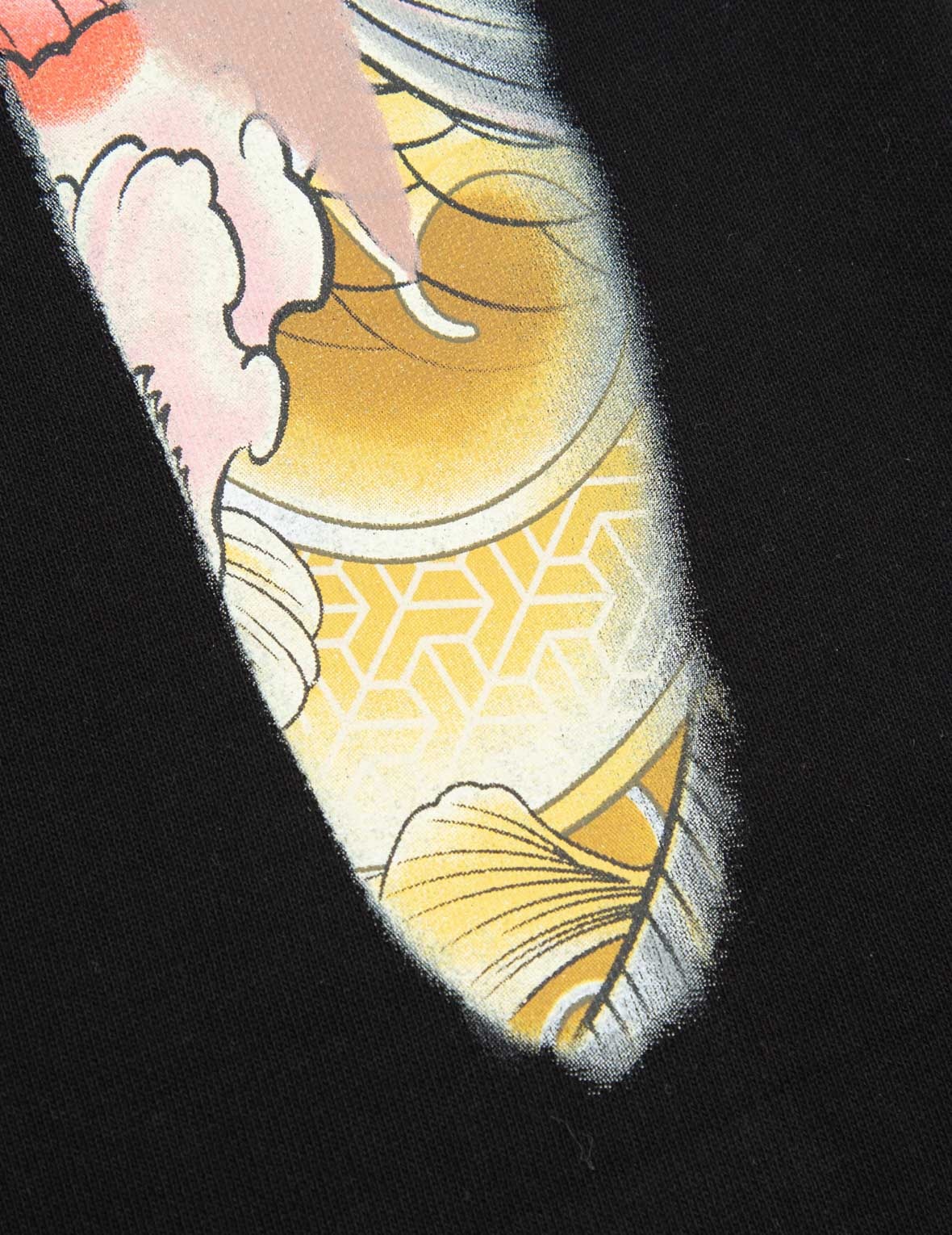 2-LAYER HAND-BRUSHED DAICOCK FOIL PRINT SWEATPANTS - 12