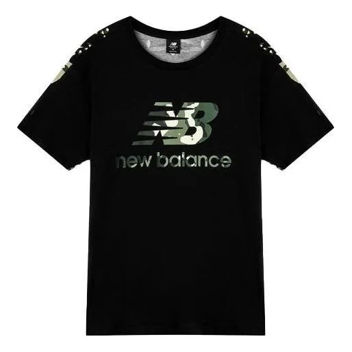 New Balance Essential Camo Tee 'Black Green' AMT11509-BM - 1