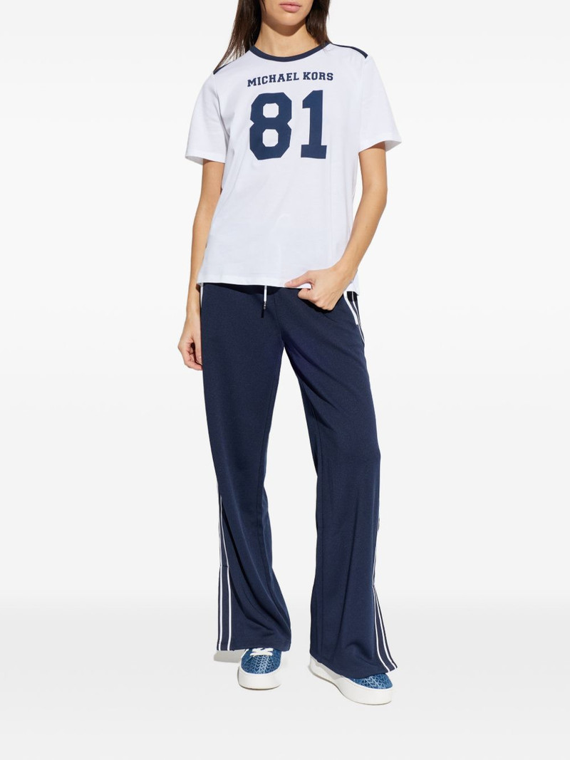 MICHAEL KORS number-graphic T-shirt outlook