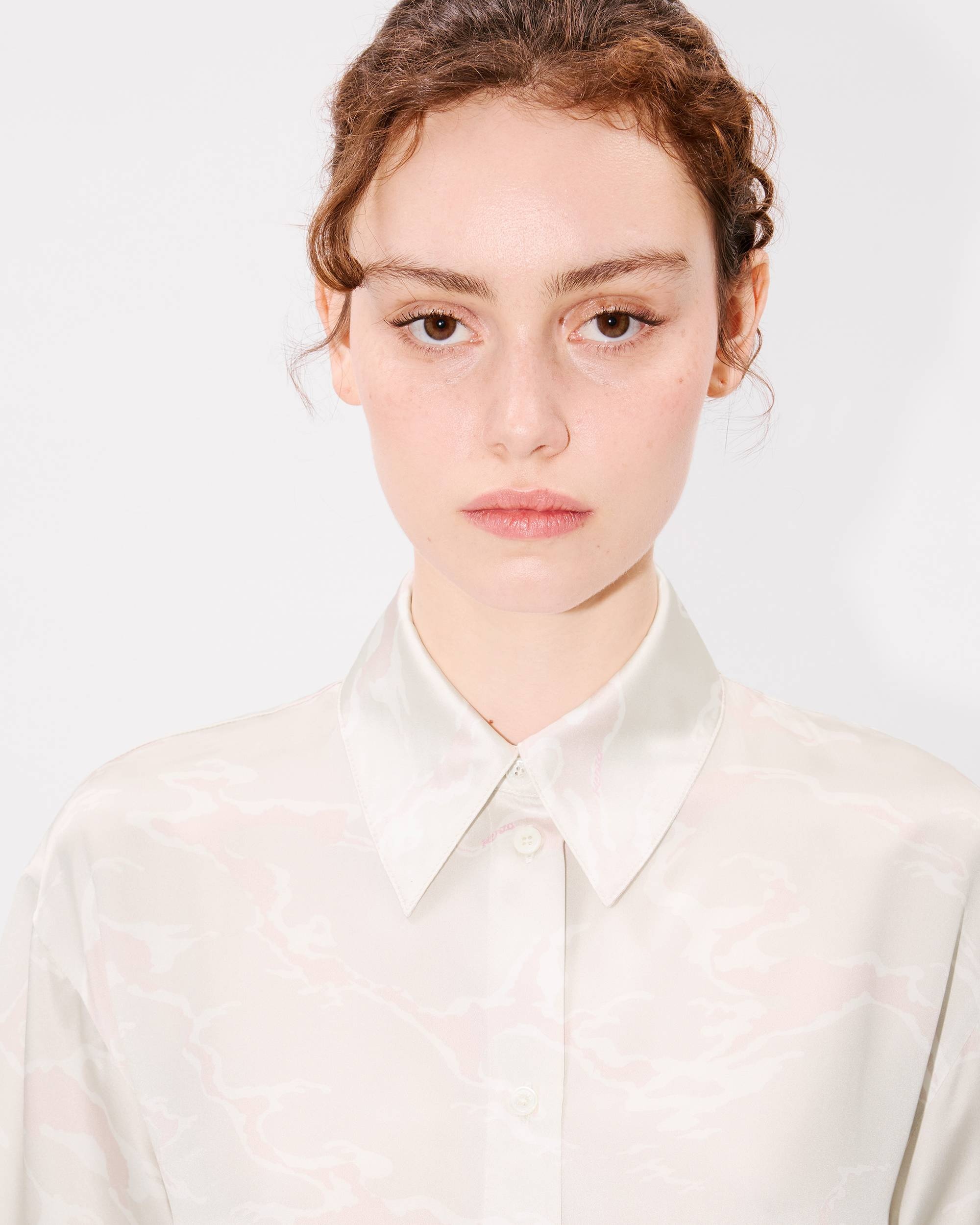 'KENZO Ocean Camo' short sleeve shirt in silk - 6