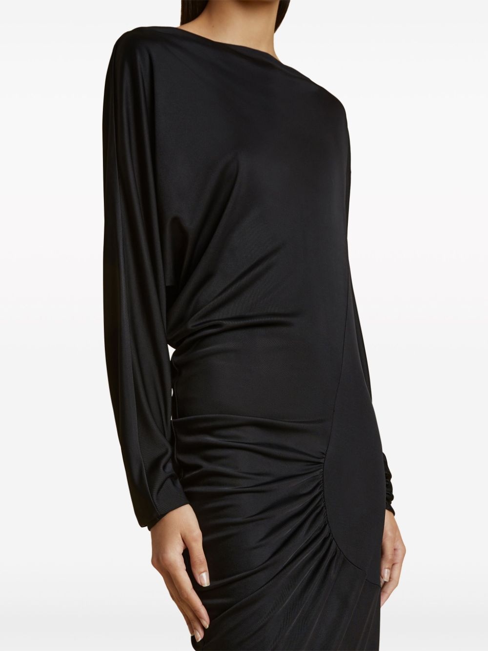 The Oron ruched maxi dress - 5