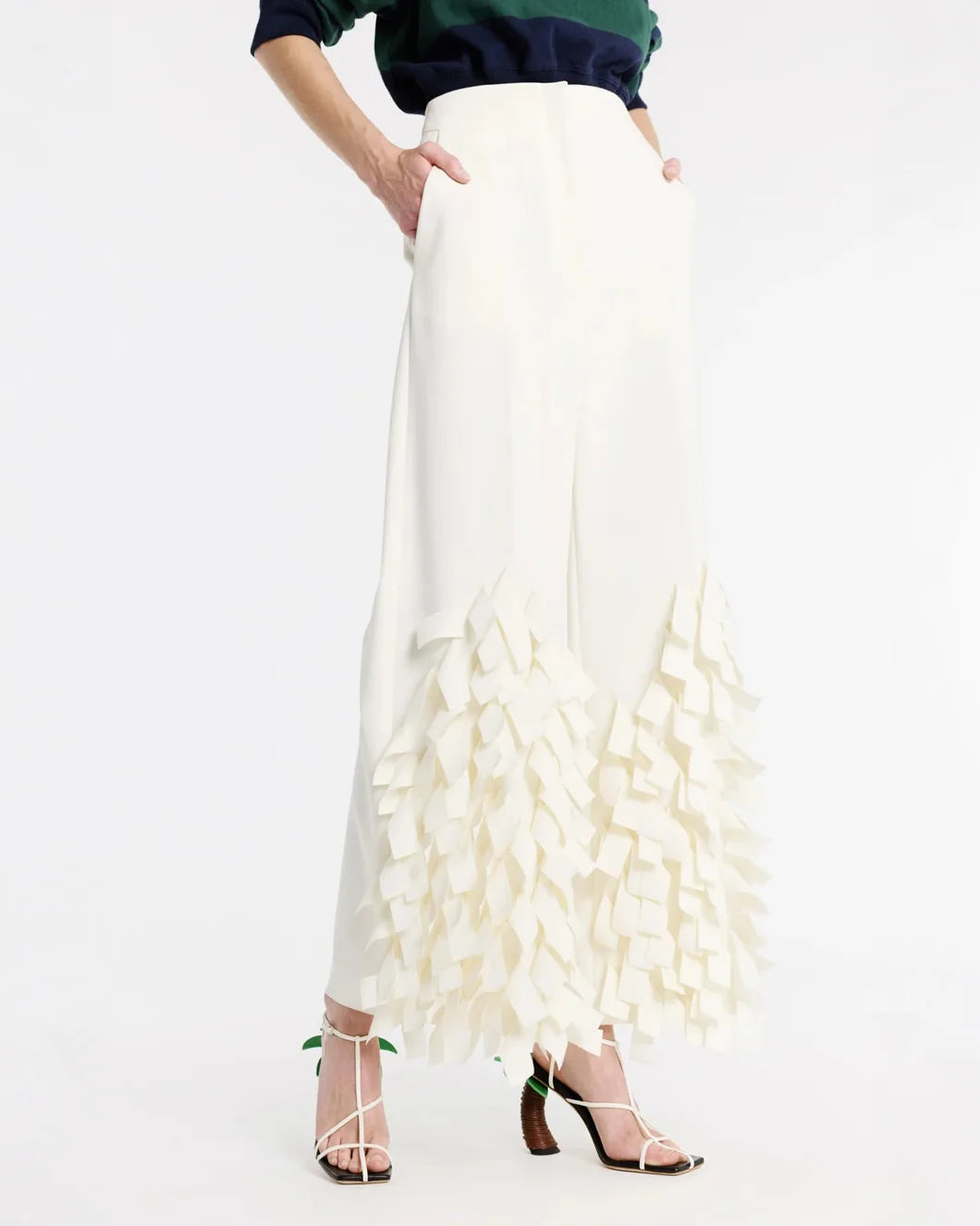 CULOTTES WITH RECTANGLE DETAIL - 3