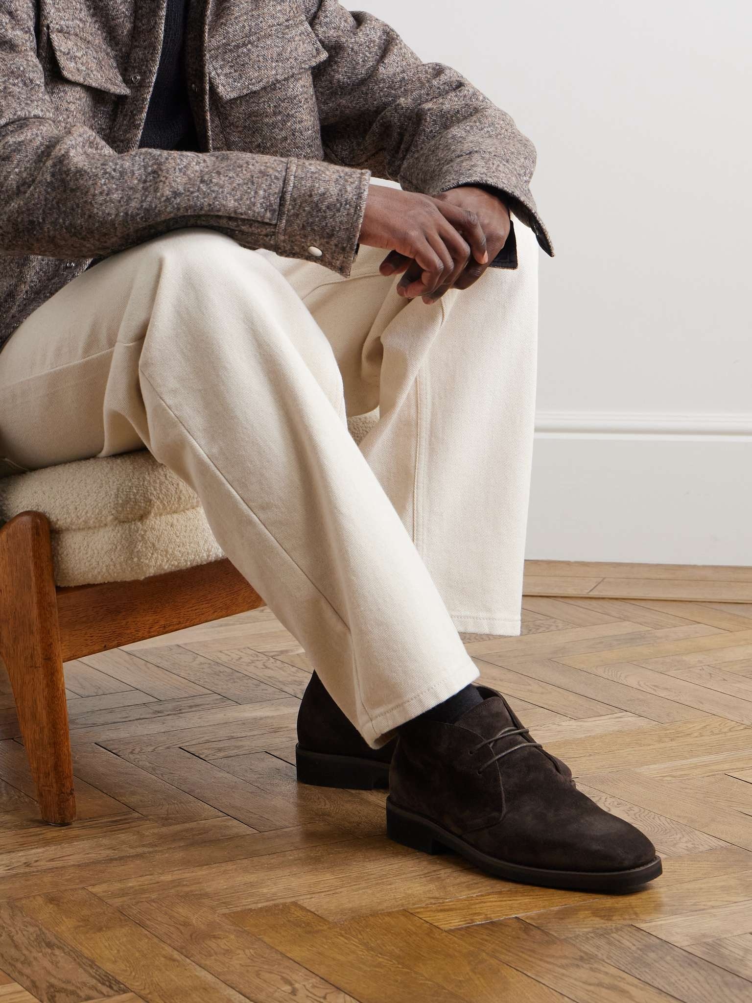 Suede Desert Boots - 2