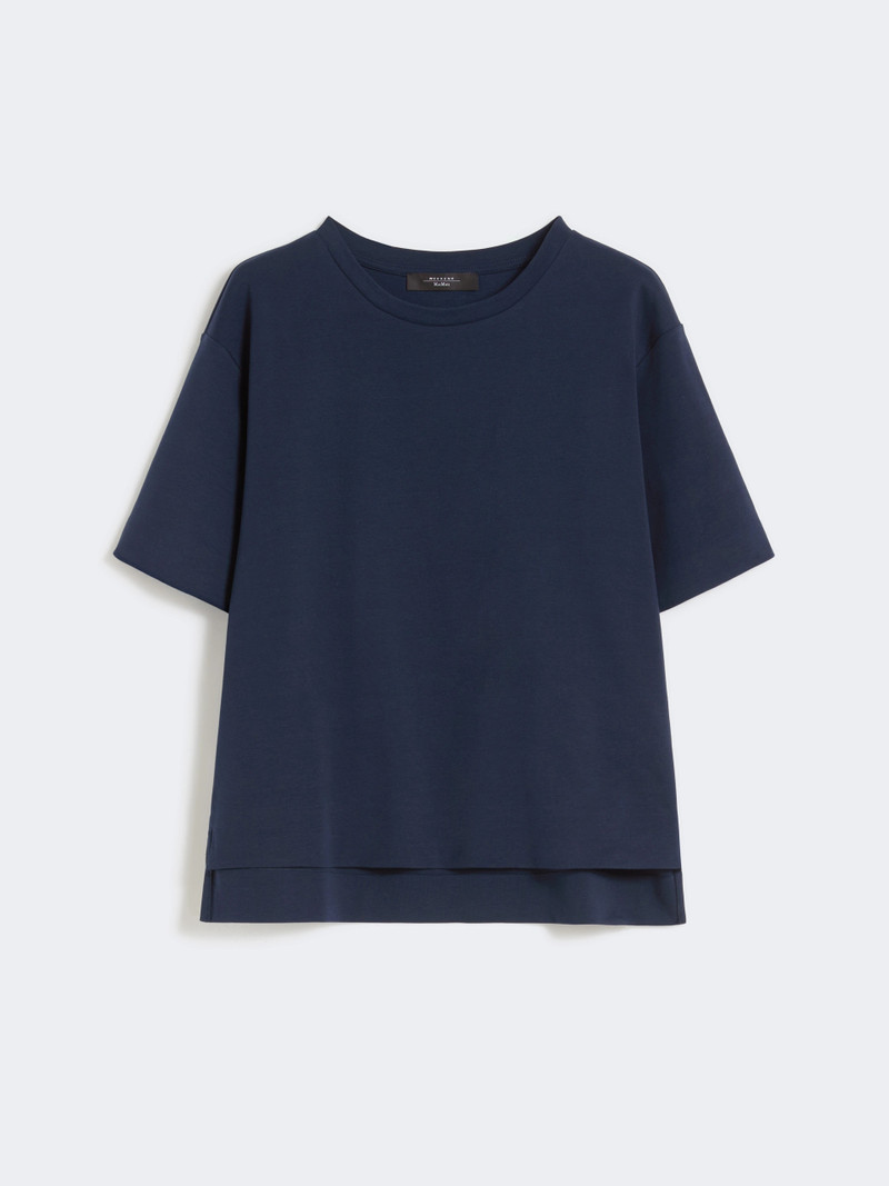 MULTID Cotton jersey T-shirt - NAVY 1