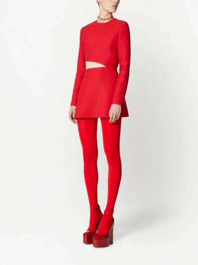 Valentino cutout minidress outlook