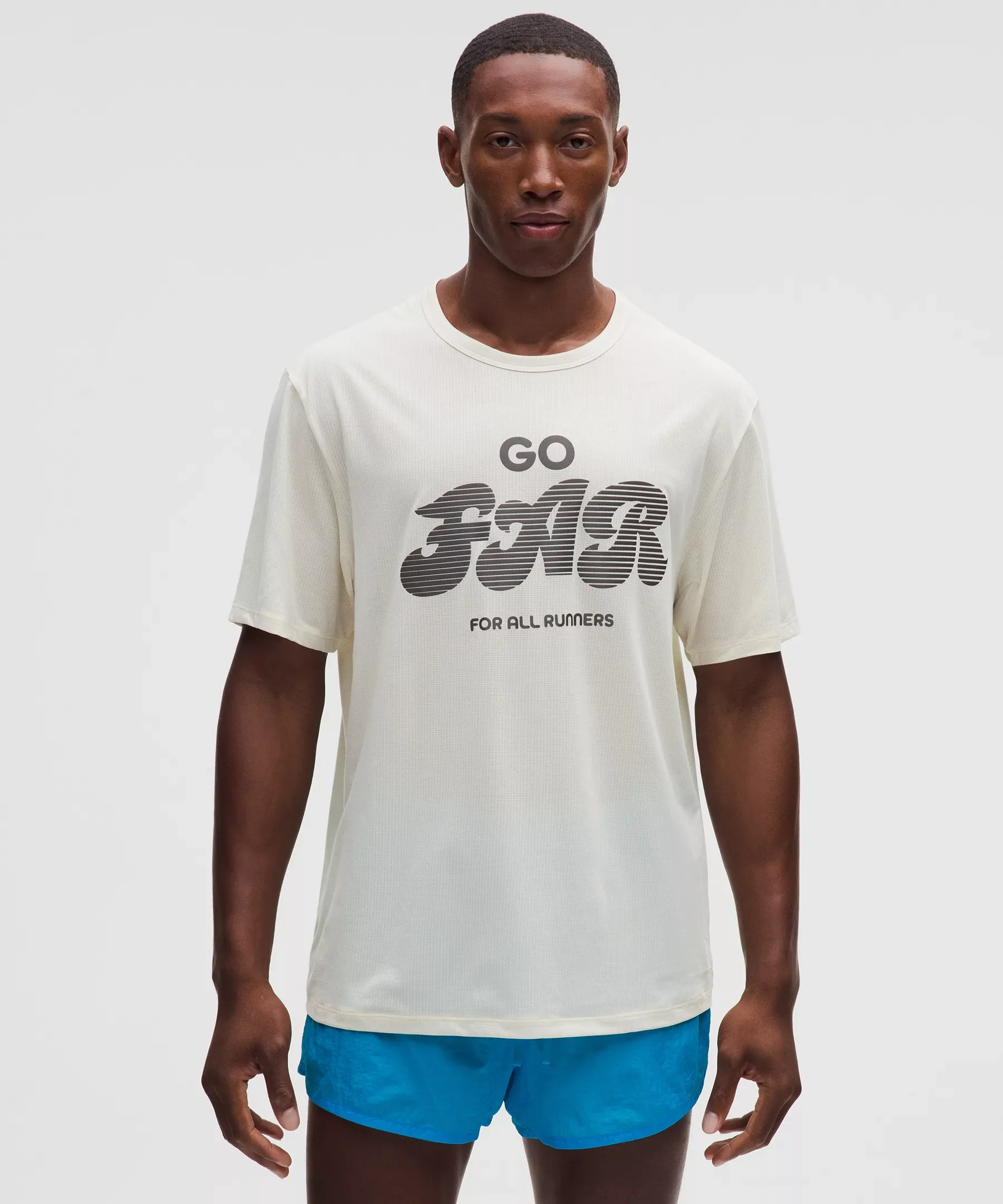 Mile Maker Mesh Short-Sleeve Shirt *Run Graphic - 1