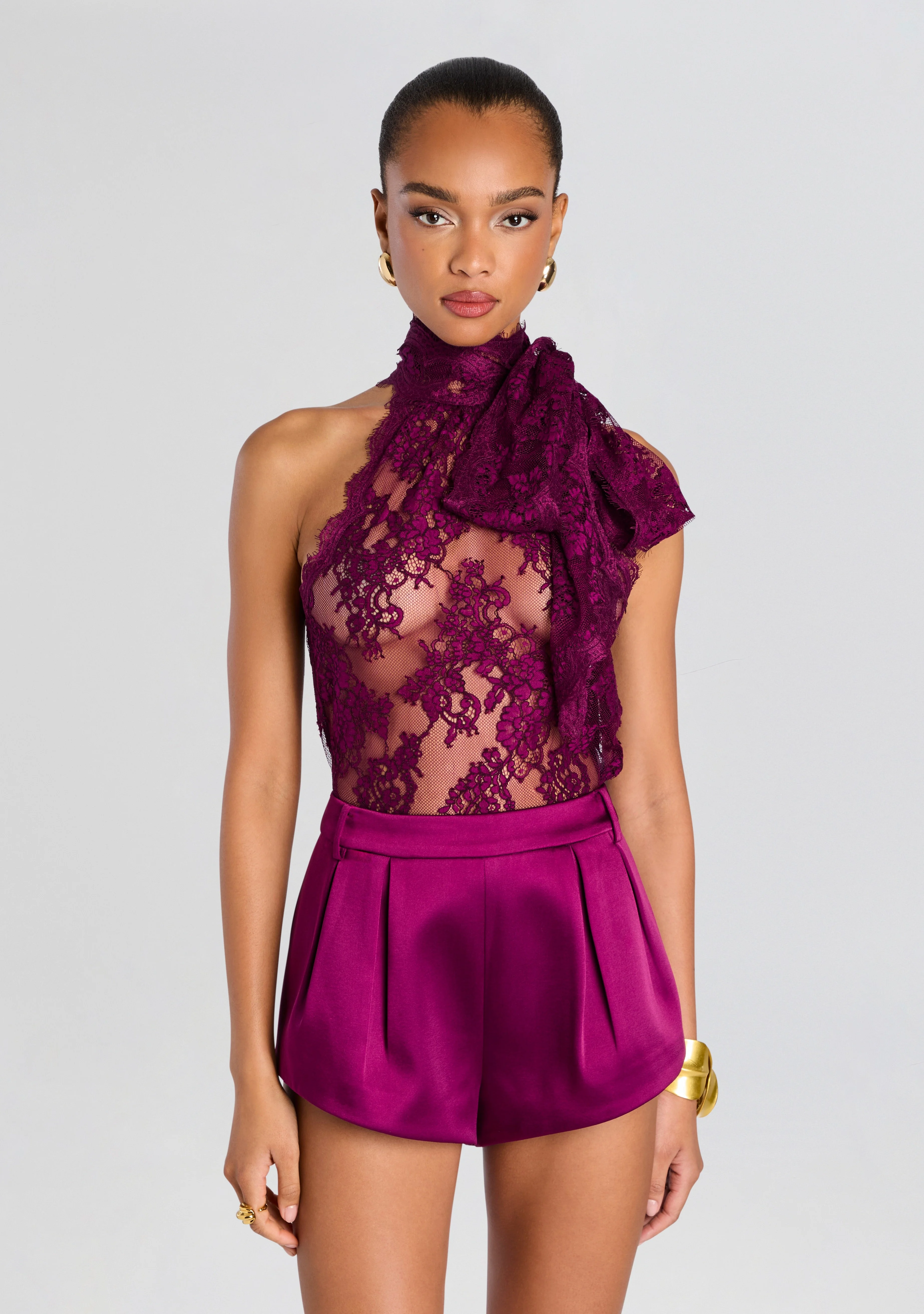 SIGMA LACE TOP - 1