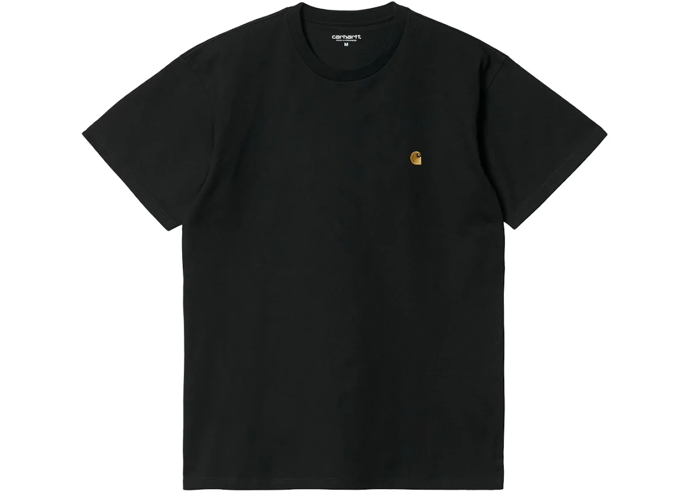 Carhartt WIP S/S Chase T-Shirt Black/Gold - 1