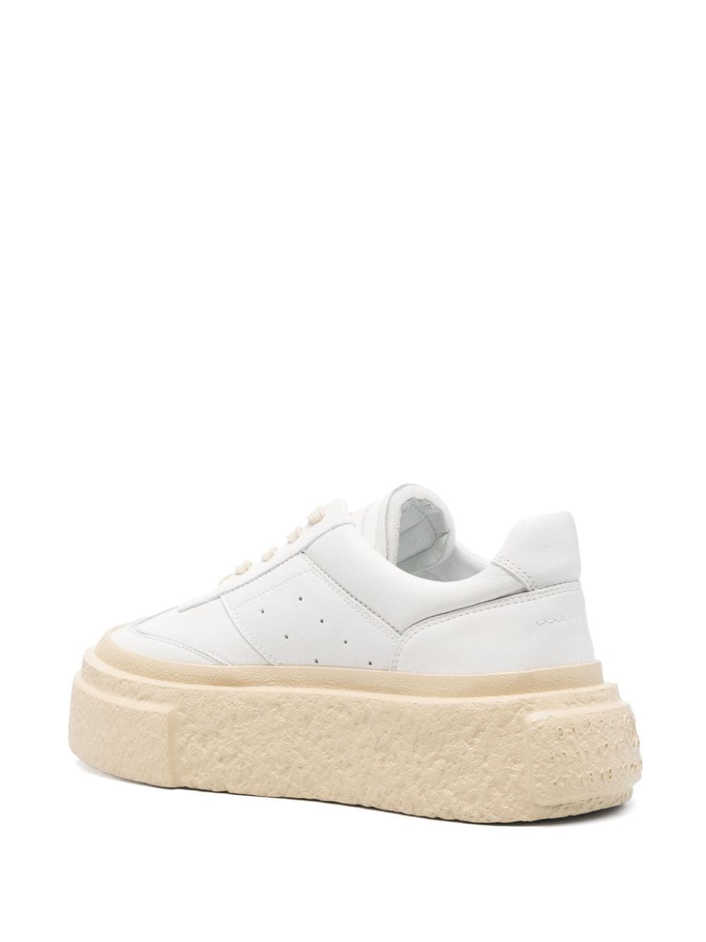 contrasting-platform sneakers - 3