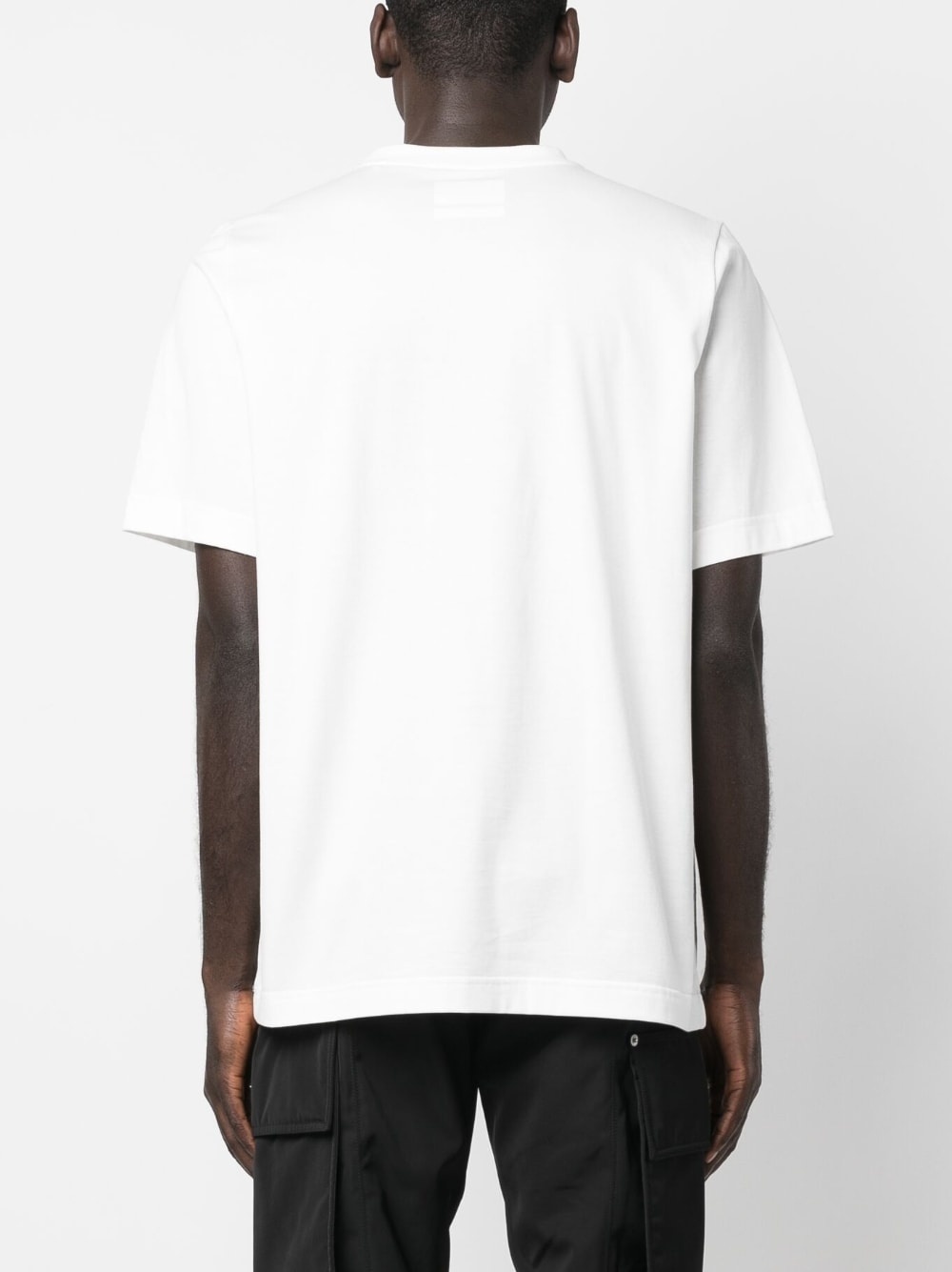 logo-print graphic T-shirt - 4
