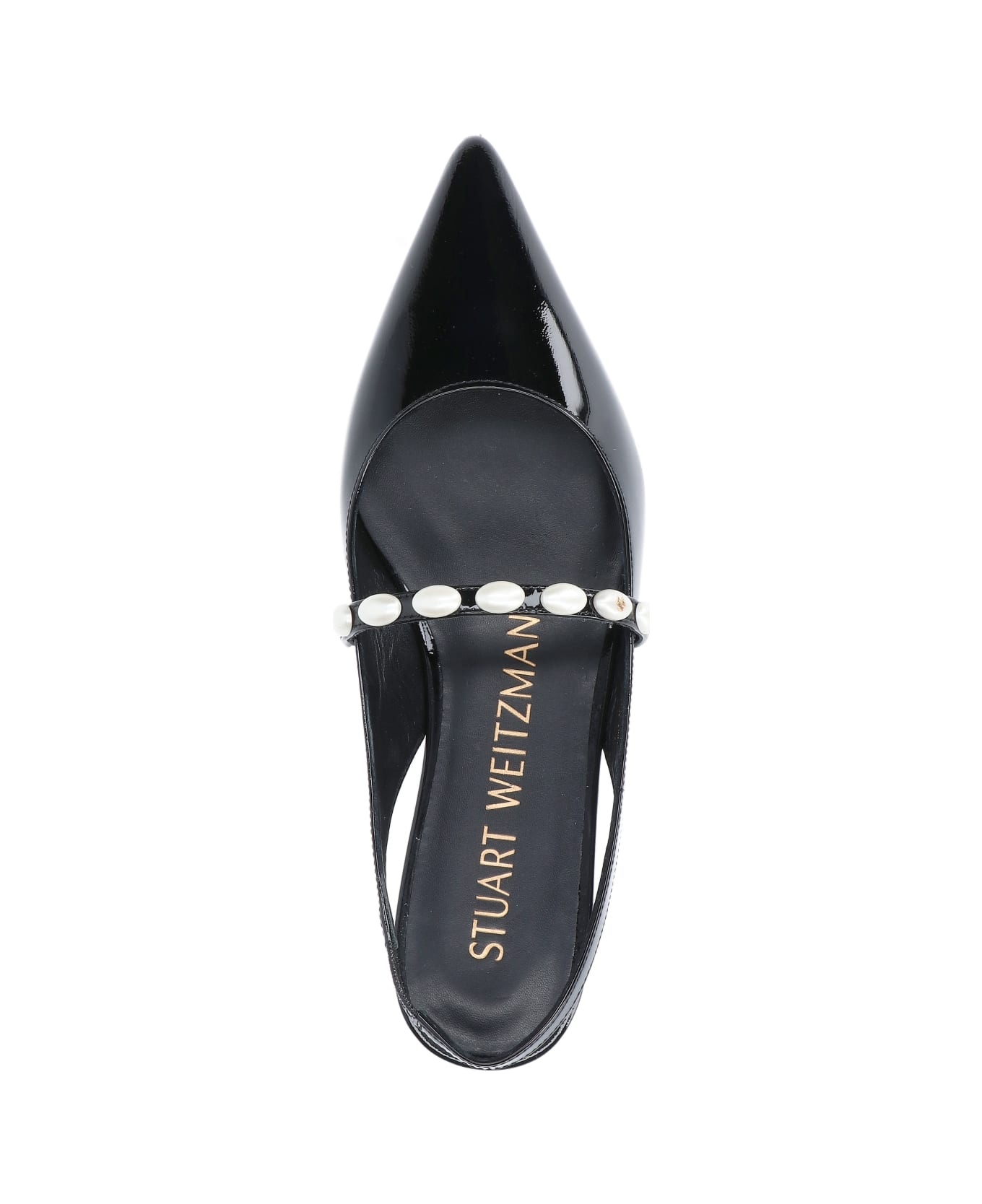 Pearl Detail Slingback - 5