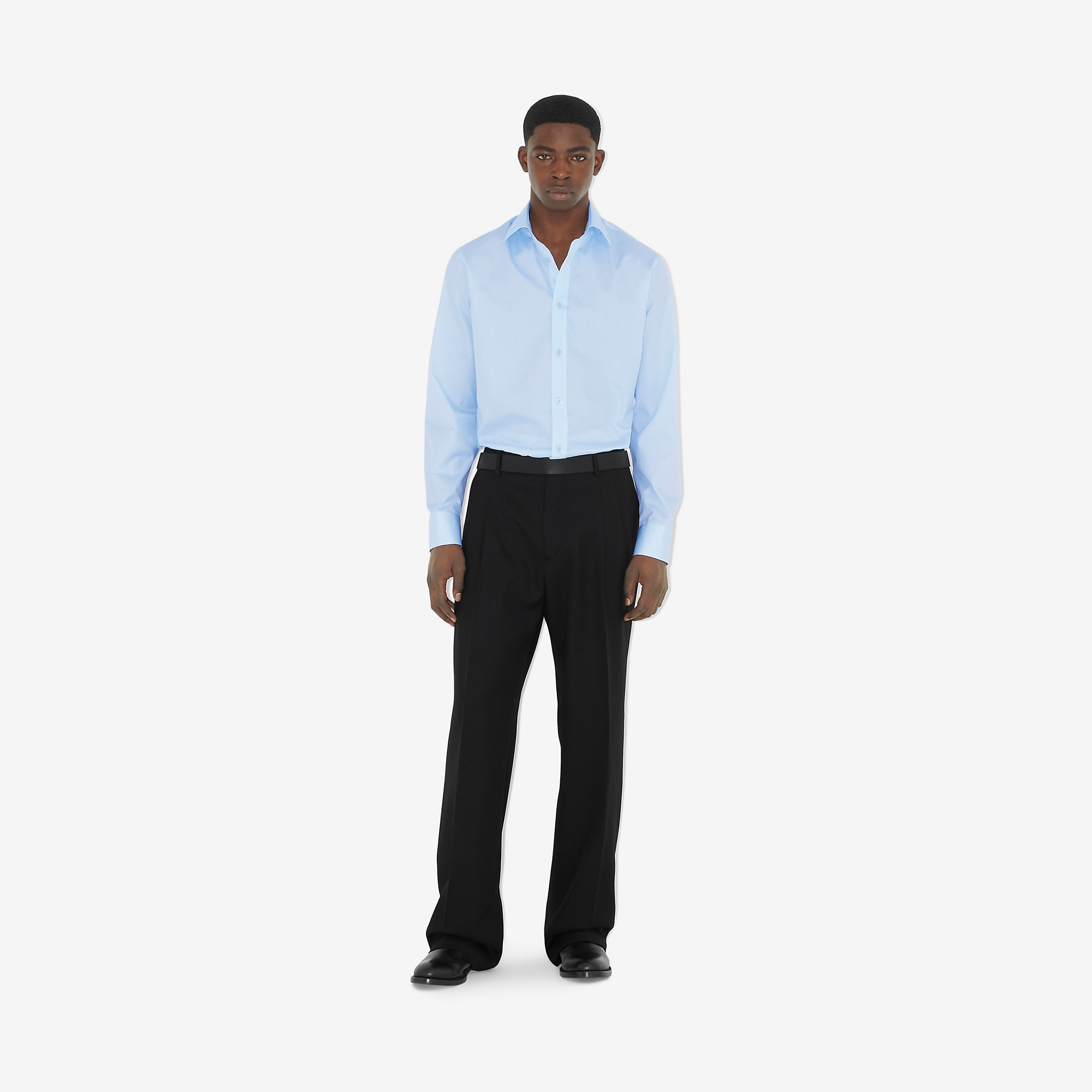 Cotton Poplin Slim Fit Shirt - 2