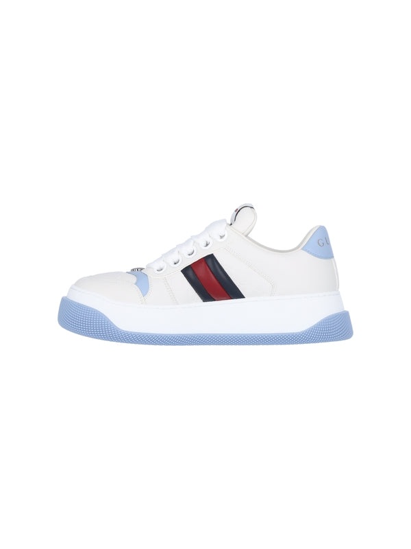 Gucci Screener Web Sneakers - 3