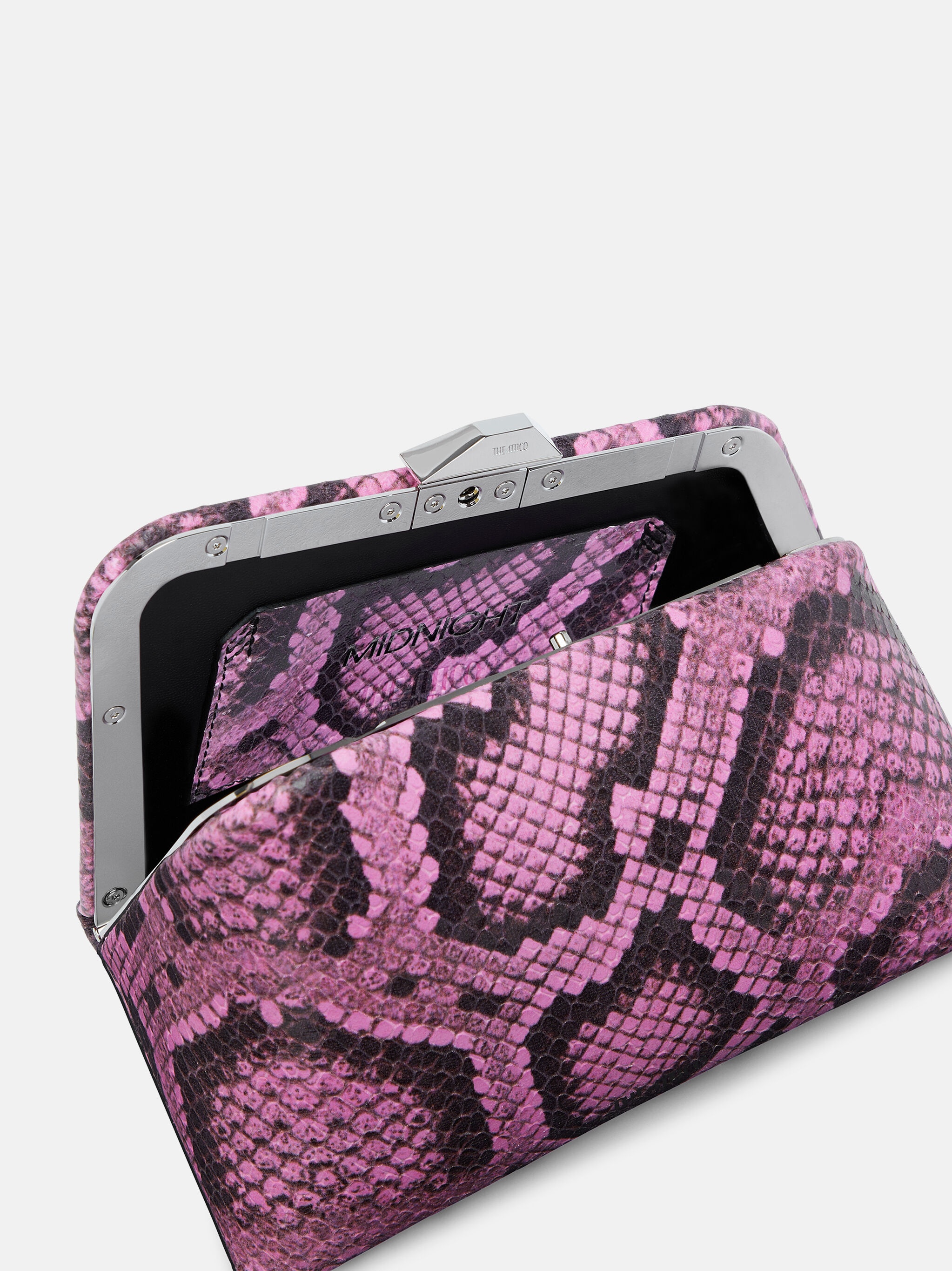 ''MIDNIGHT'' GERANIUM MINI CLUTCH - 3