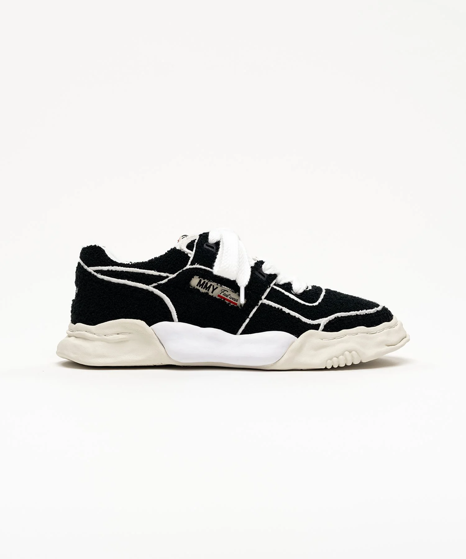 "PARKER" OG Sole Chenille Embroidey Canvas Low-top Sneaker - 1