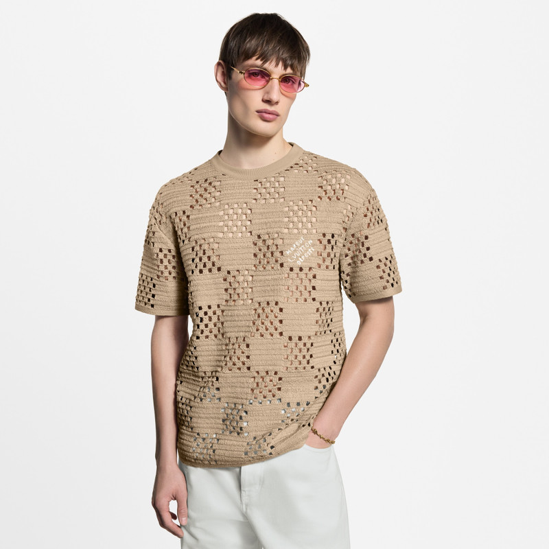 Damier Raffia T-Shirt 2