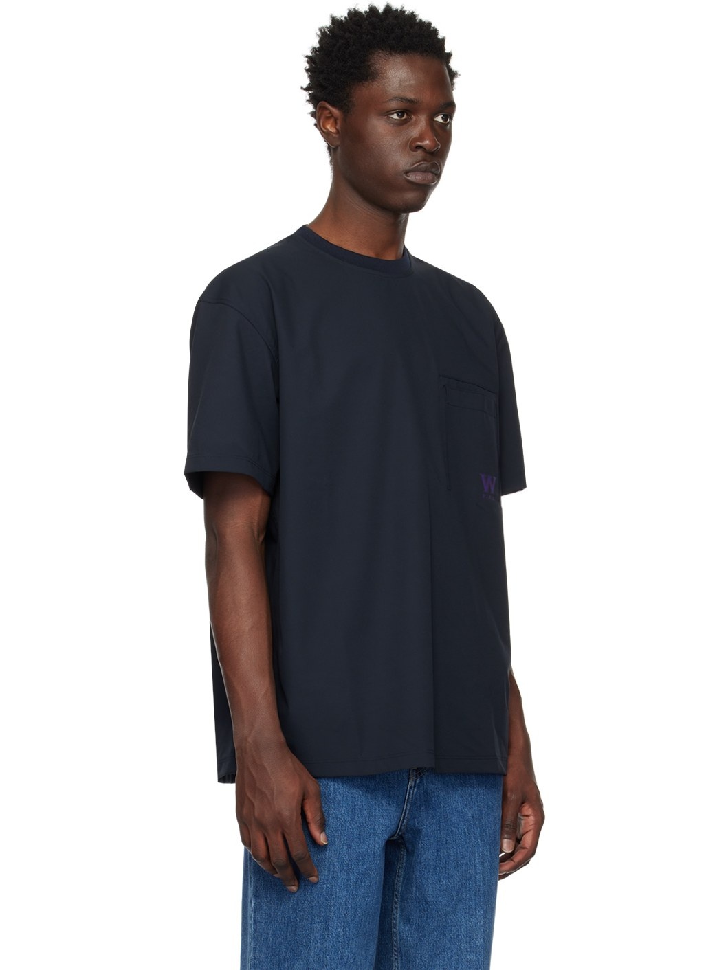 Navy Patch Pocket T-Shirt - 2
