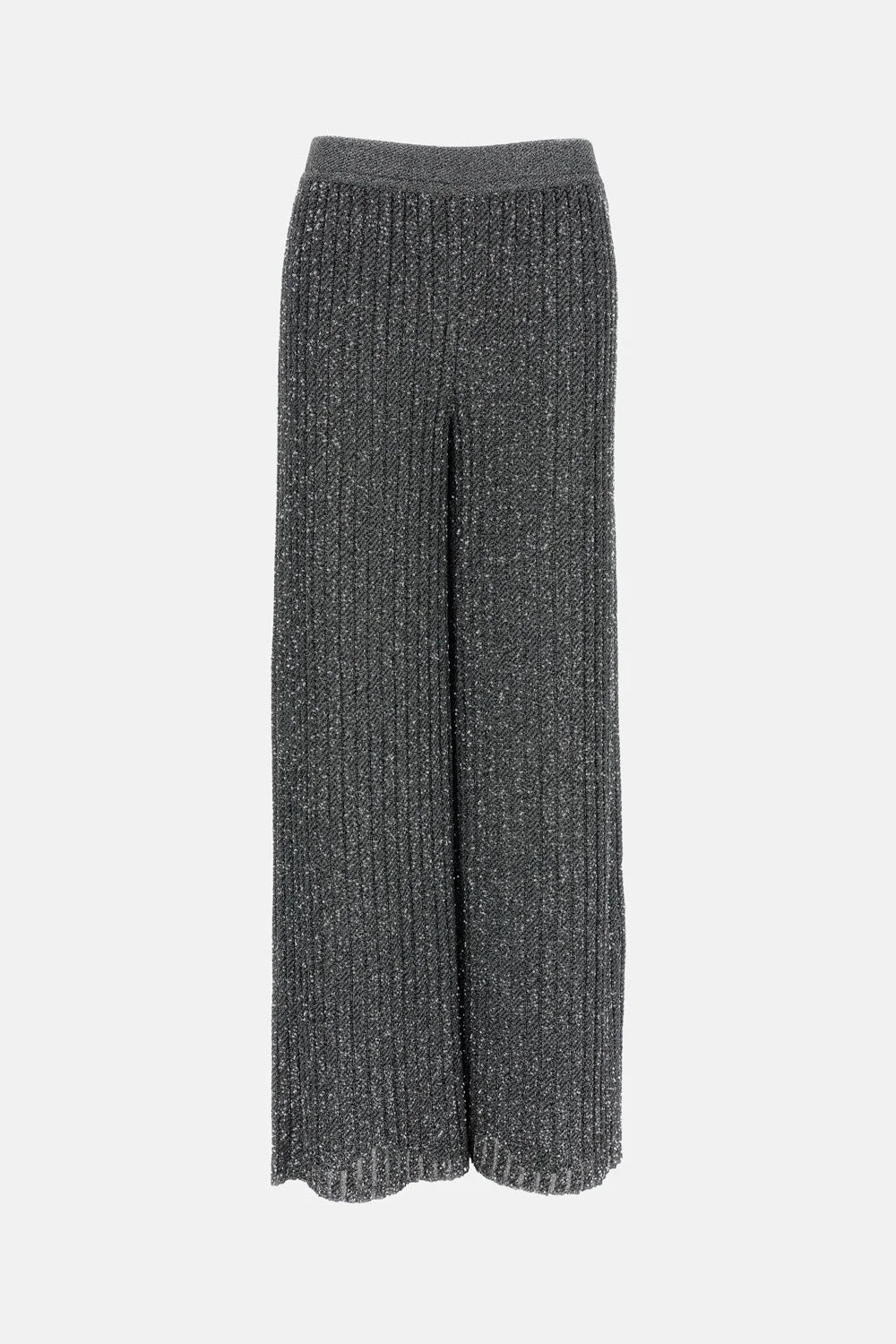 PANTALONI AMPI CON PAILLETTES - 1