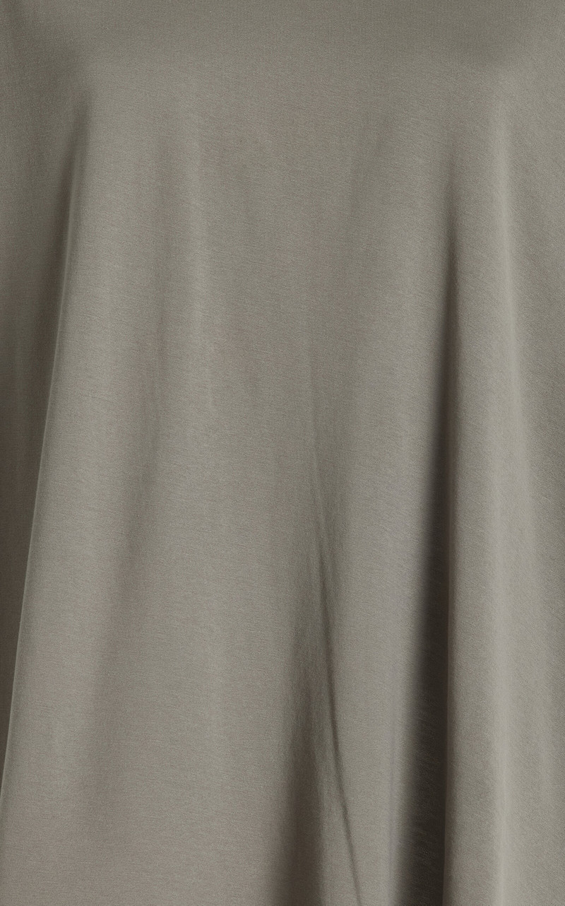 The Frankie Shop Harper Soft Organic Cotton T-Shirt grey outlook