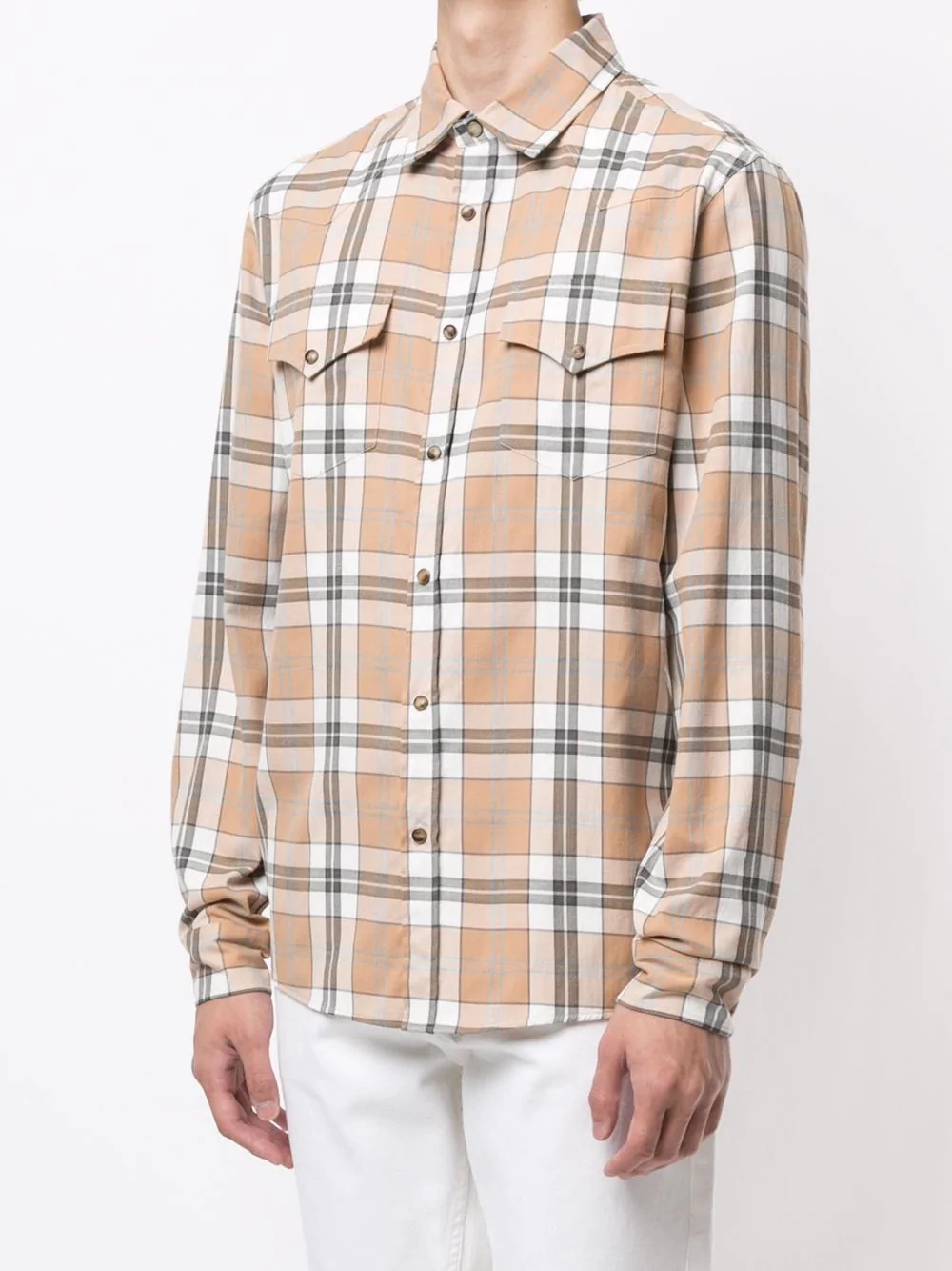 check cotton shirt - 3