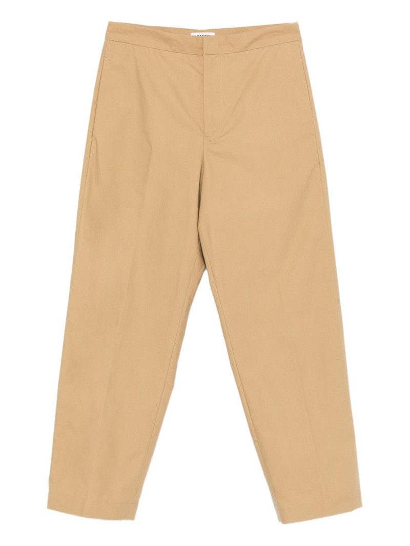 cotton tapered trousers 1
