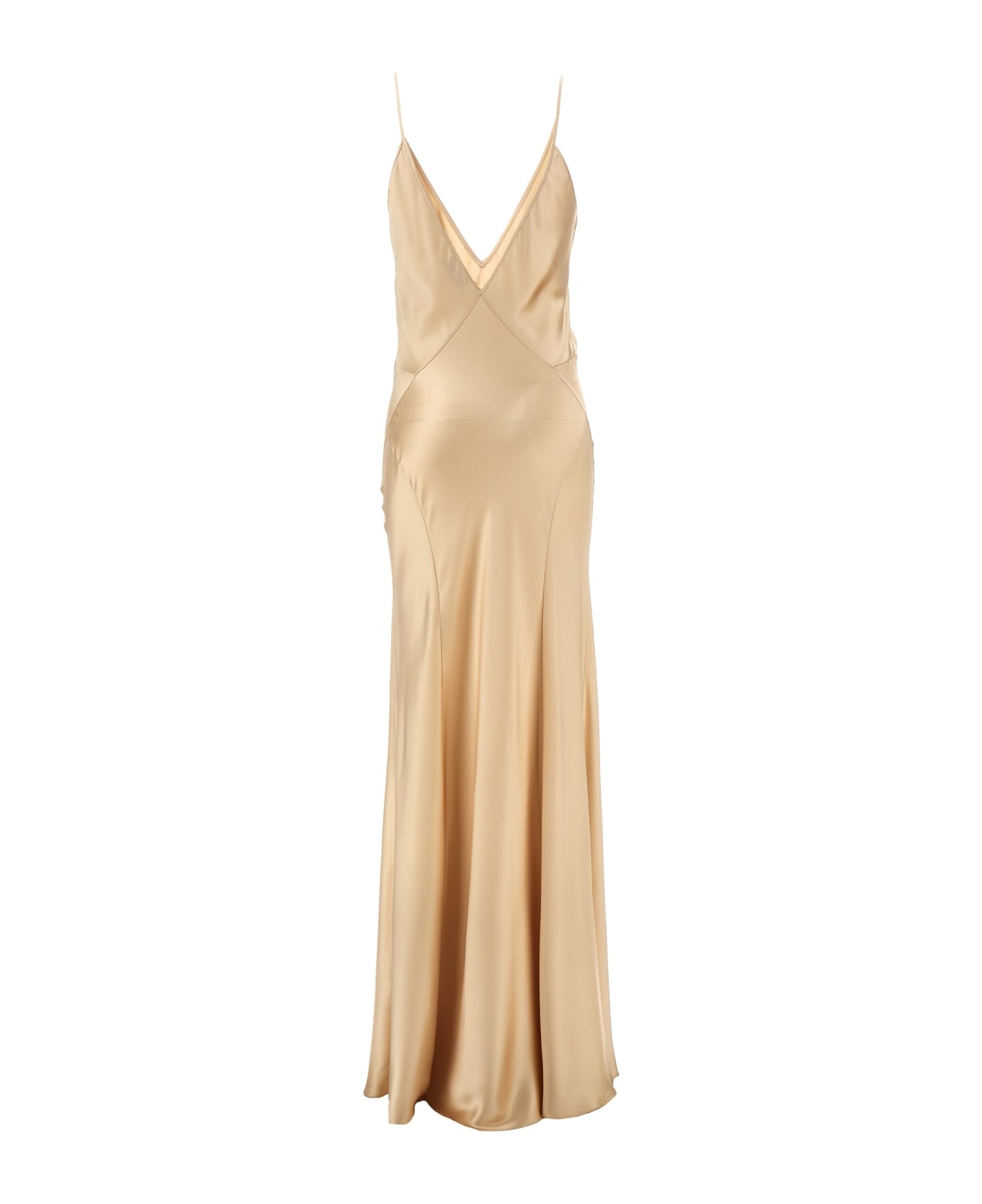 Satin Silk Dress - 2