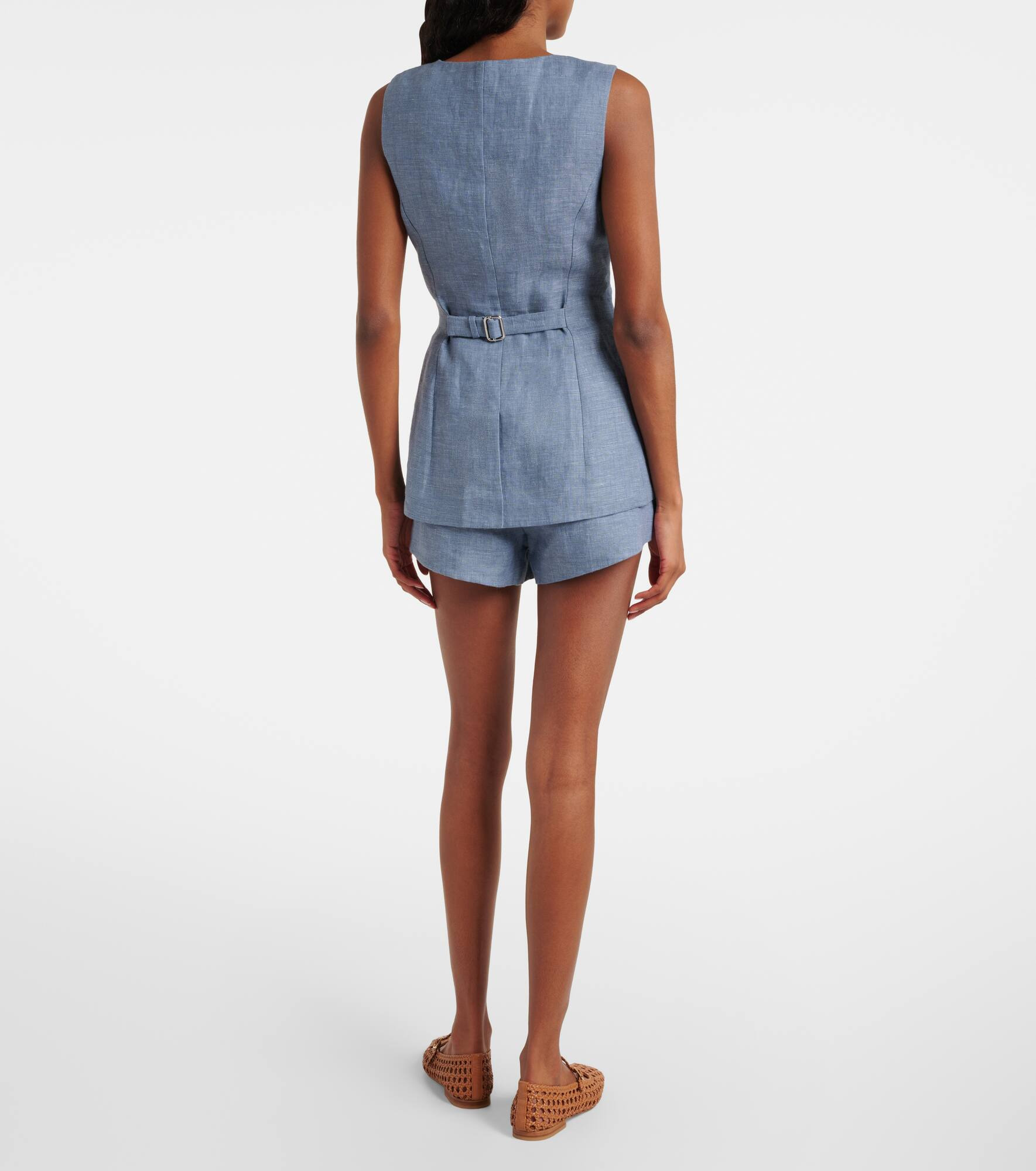 Thea linen vest - 3