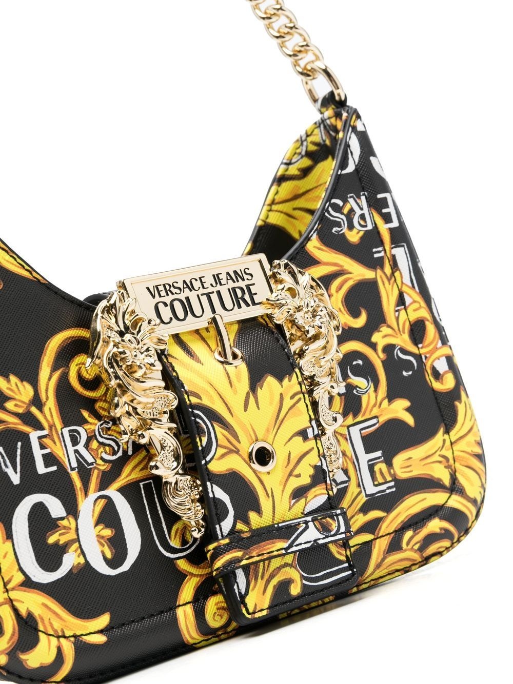 Couture-print shoulder bag - 4