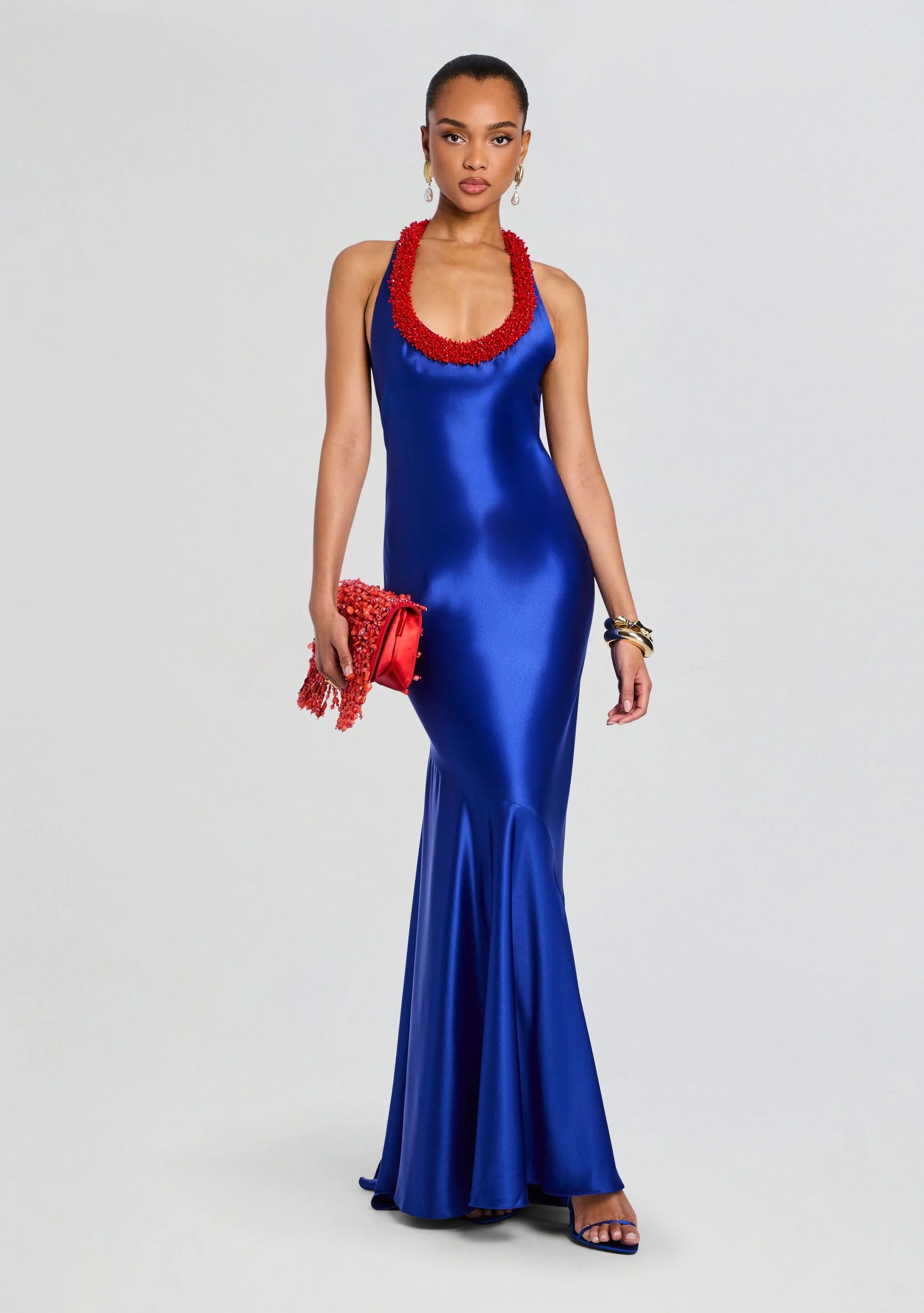 AIRELIENE EMBROIDERED DRESS - 1