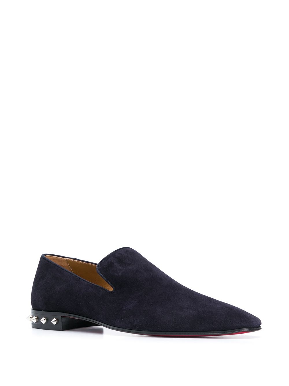 smooth leather loafers - 2
