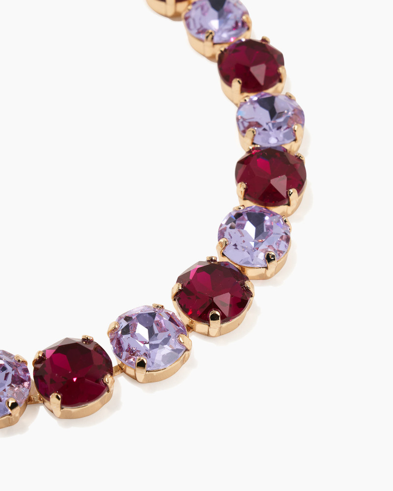CAROLINA HERRERA Crystal Riviere Necklace outlook