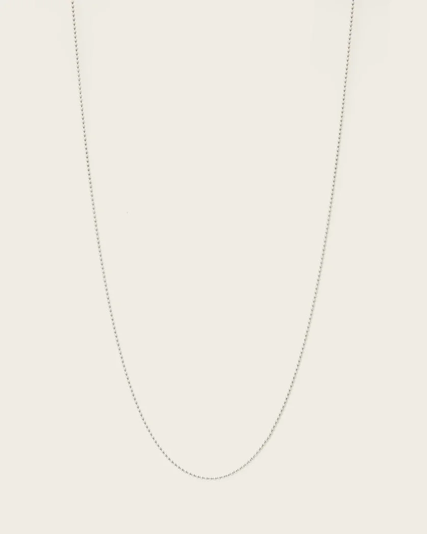 JAY BALL CHAIN LARGE NECKLACE - 1