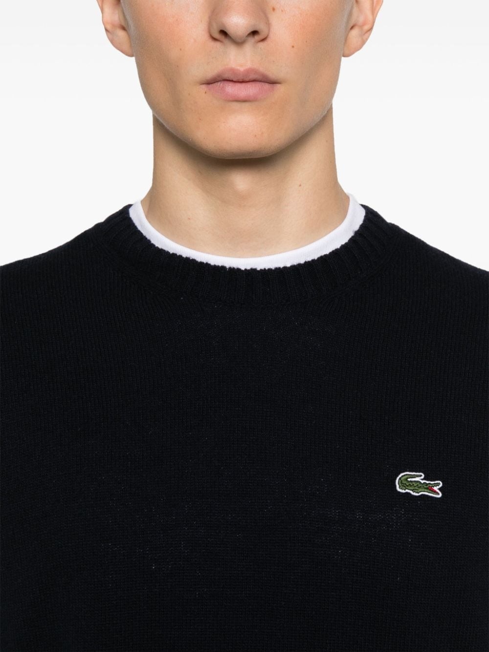 wool crew-neck sweater - 5