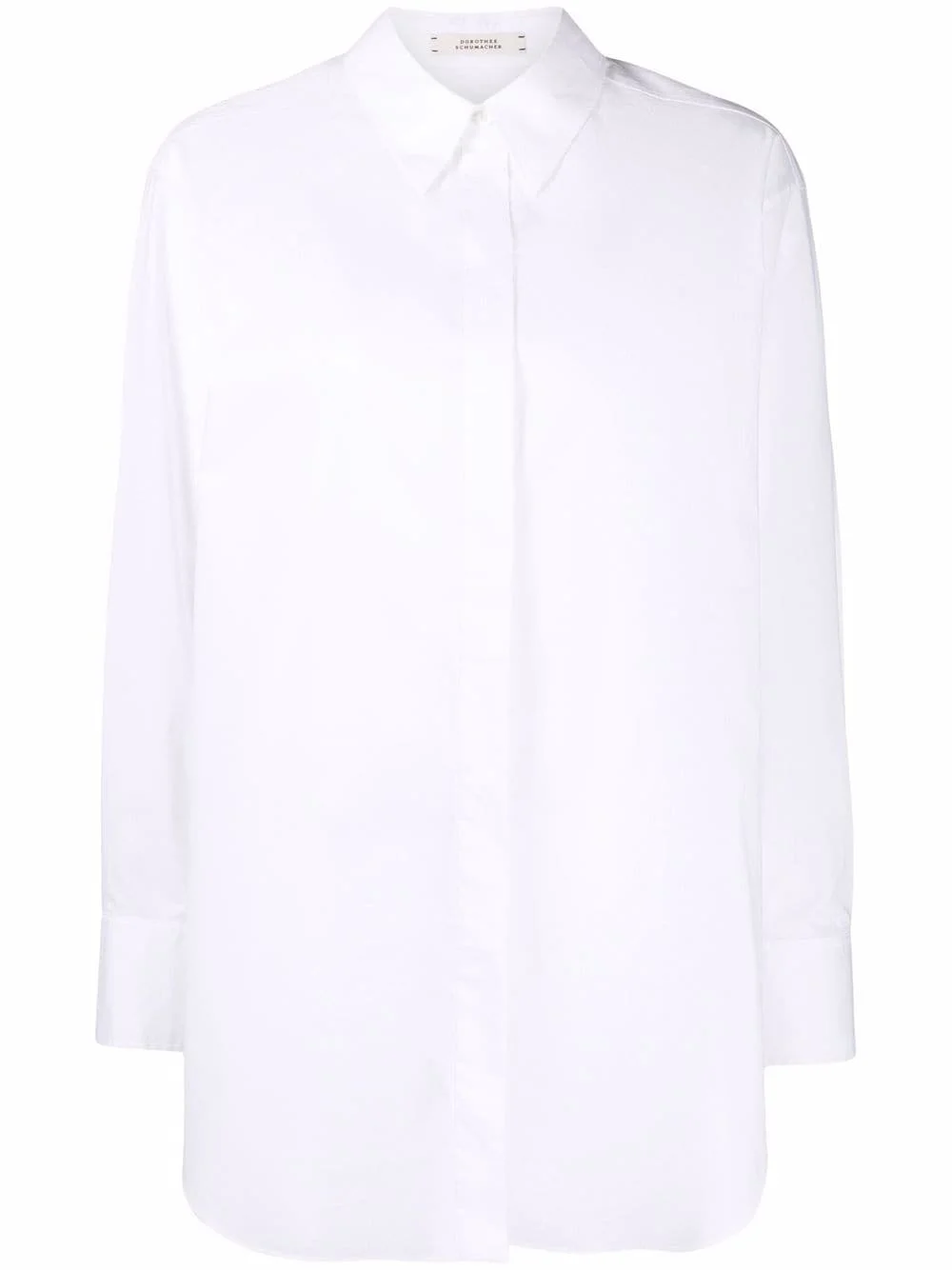 oversized poplin cotton shirt - 1
