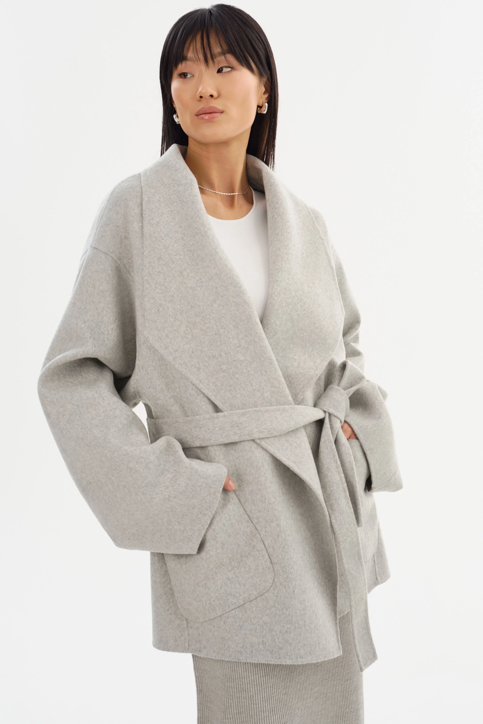 MEKIA | Double Face Wool Coat - 1