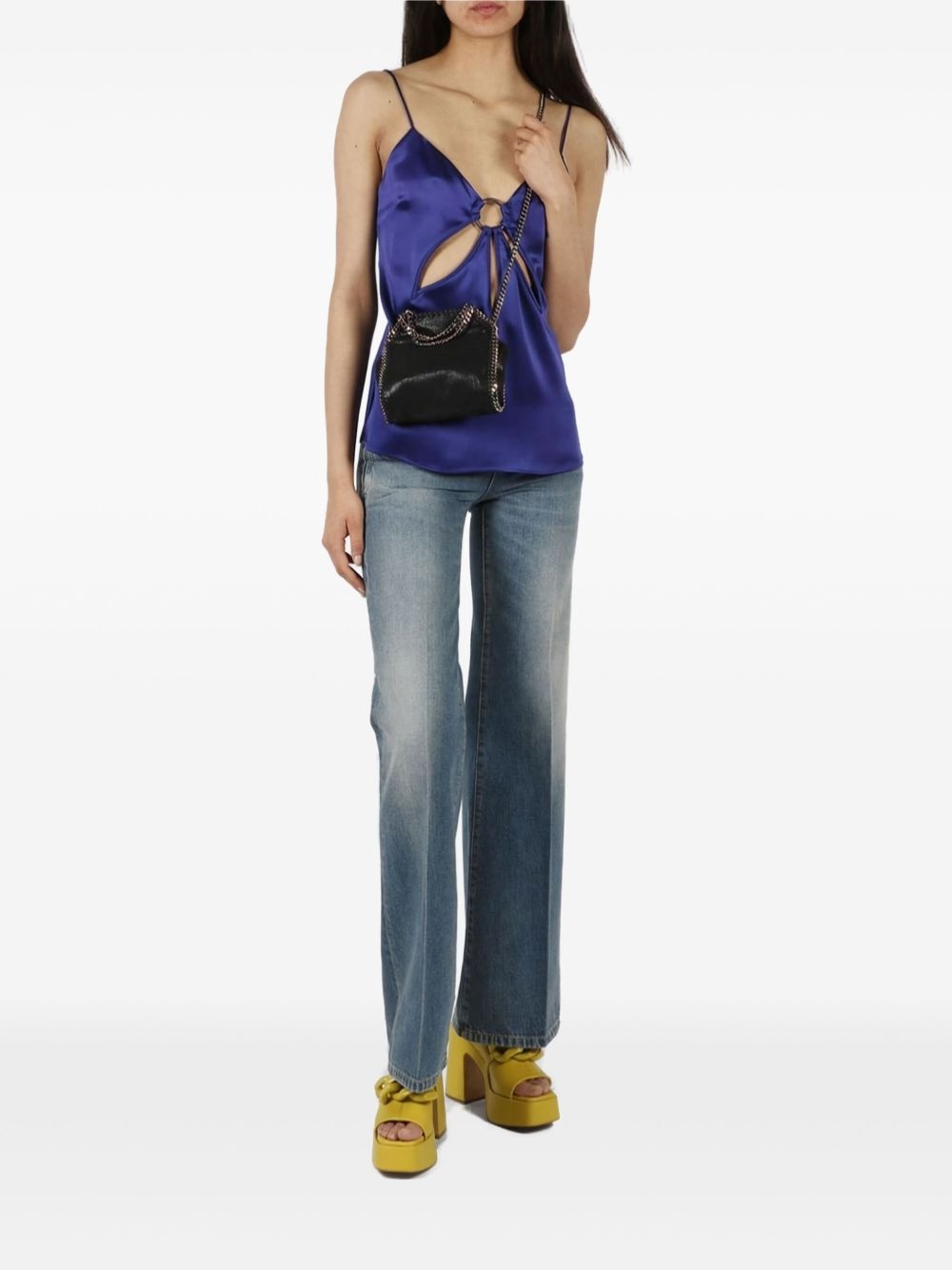 satin top - 2
