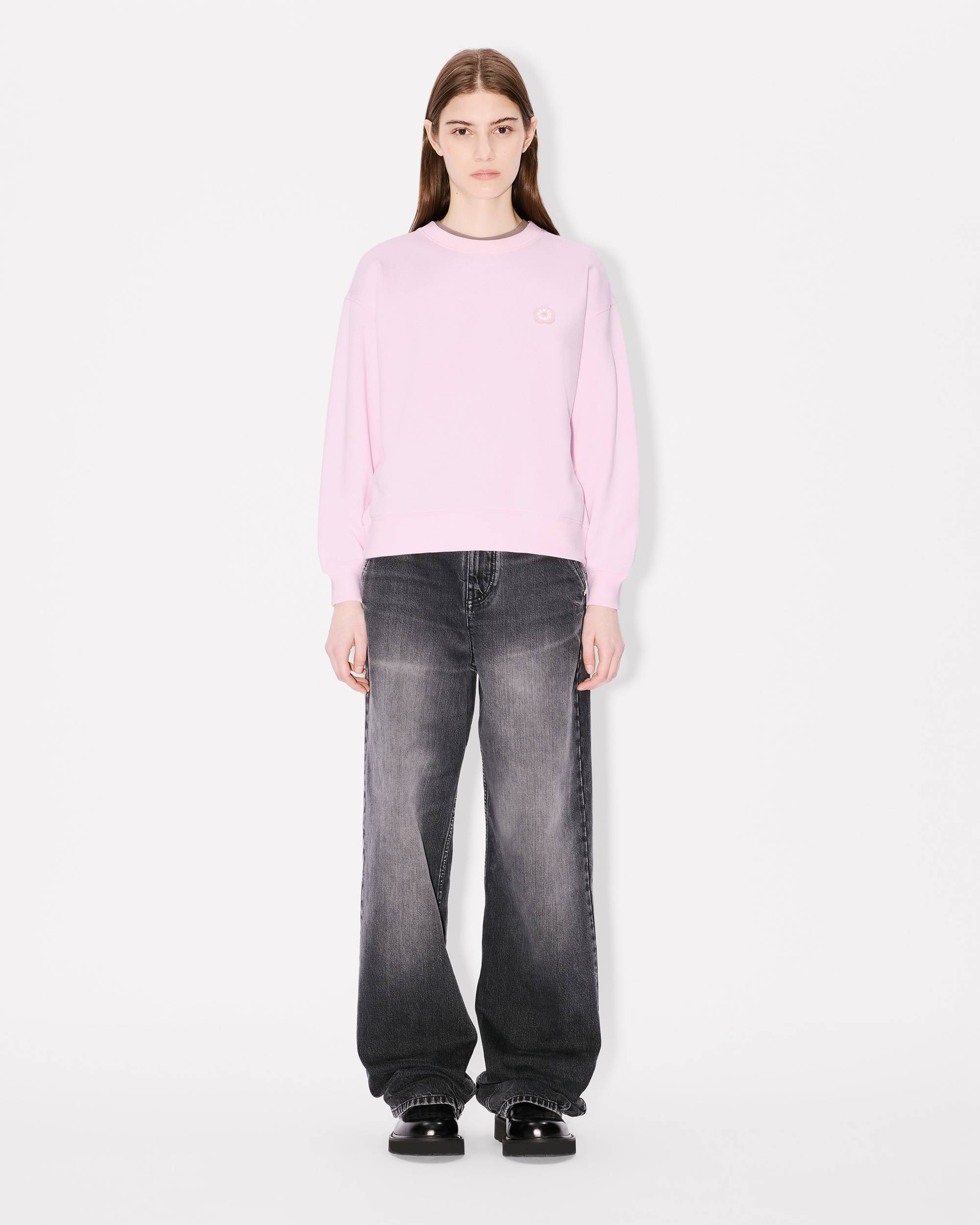 'Boke Flower 2.0' embroidered sweatshirt in cotton - 5