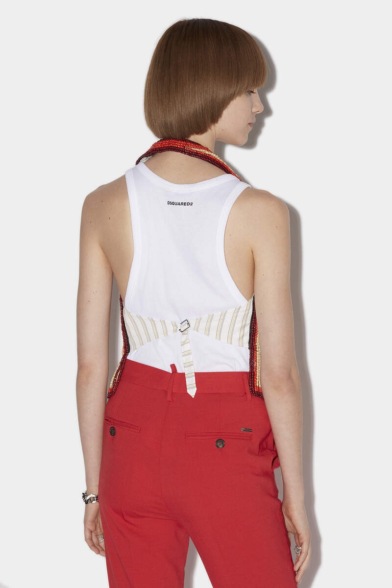 RETRO FRINGE VEST - 2