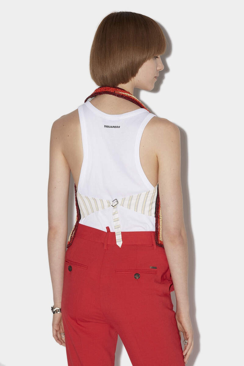 DSQUARED2 RETRO FRINGE VEST outlook