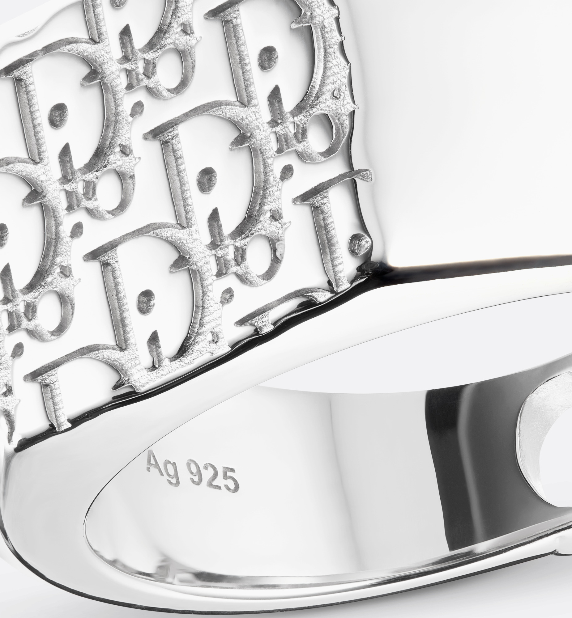 Dior Oblique Signet Ring - 4
