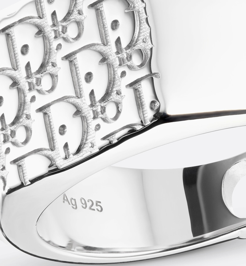 Dior Oblique Signet Ring 4