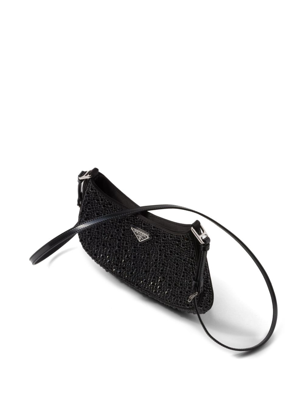 Cleo crystal-embellished shoulder bag - 6