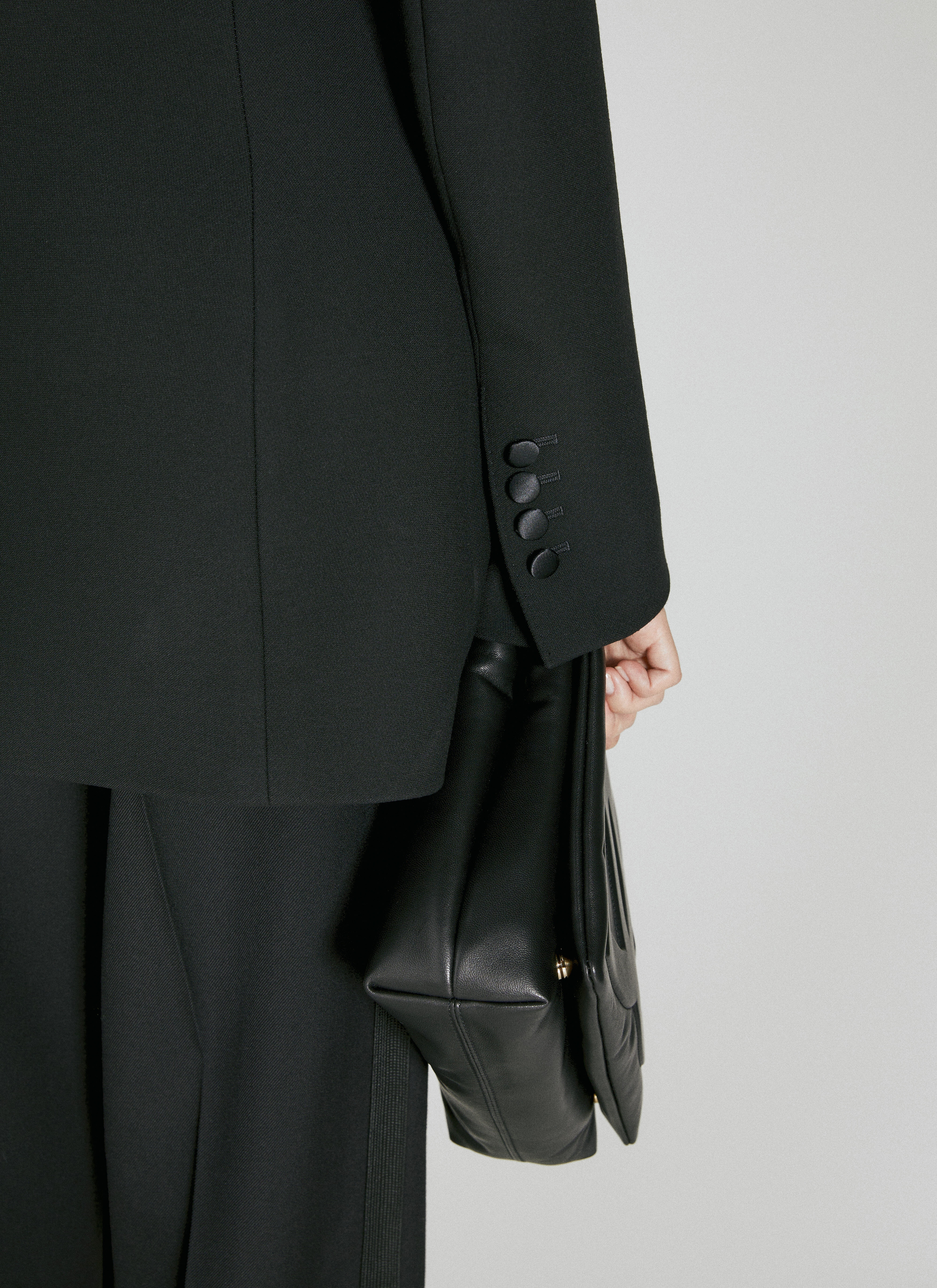 DG Leather Padded Shoulder Bag - 3