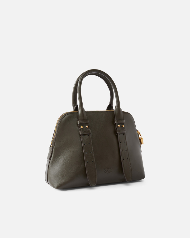 PINKO ESCAPE BAG MEDIUM LEATHER HANDBAG outlook