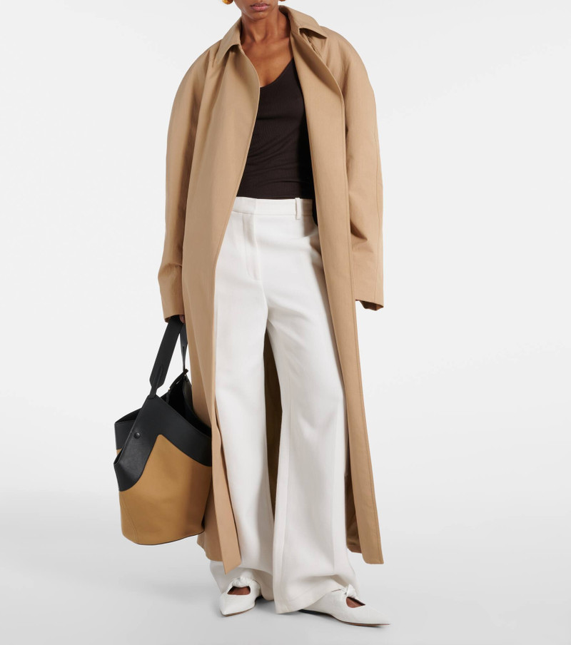 KHAITE Rowan leather flats outlook