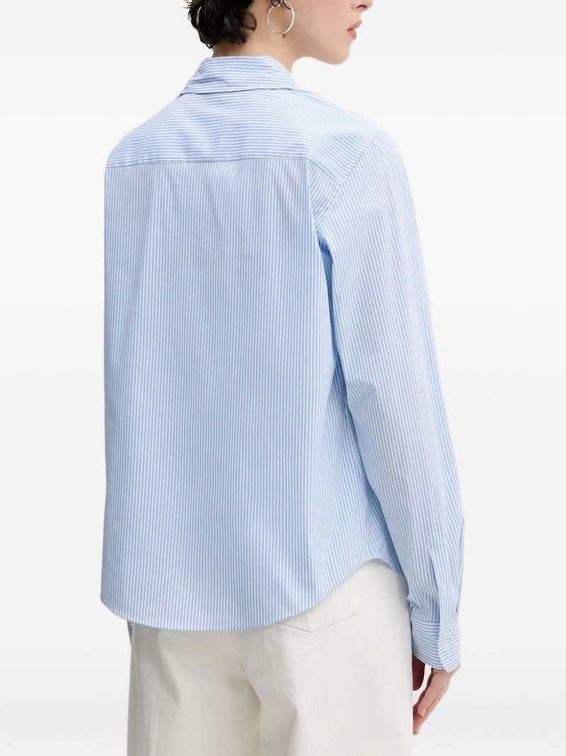 HUGO striped long-sleeve shirt outlook