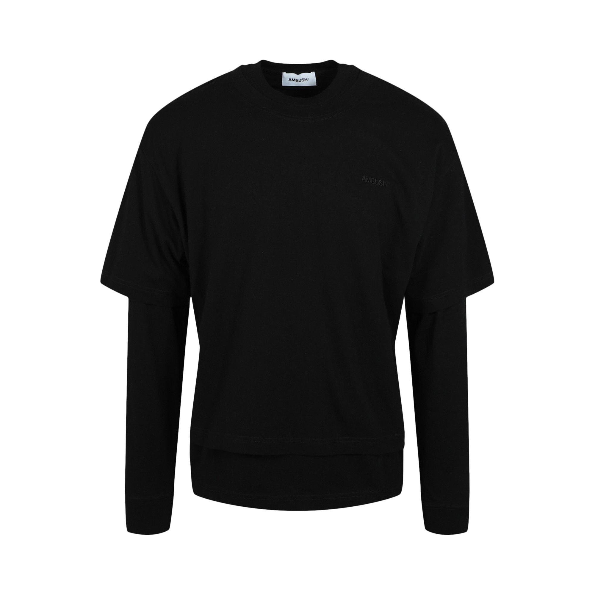 Ambush Layered T-Shirt 'Black' - 1